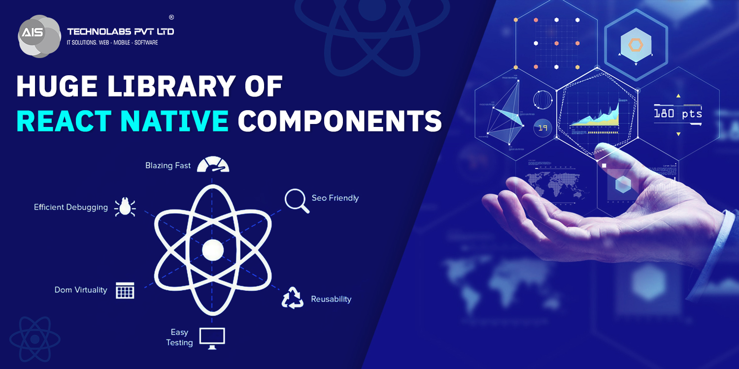 Huge library of React Native components library react native components